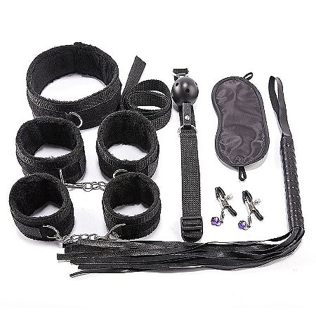 Kit Sado Bondage Preto - SI