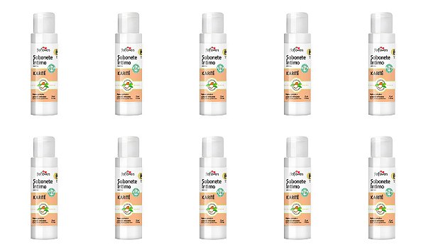 Sabonete Intimo Manteiga de Karite 35ml KIT 10UN