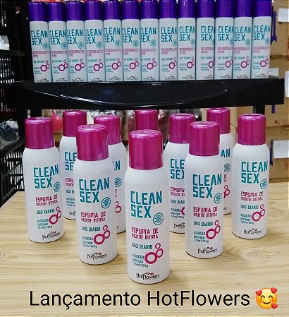 CLEAN SEX - ESPUMA DE HIGIENE INTIMA - KIT