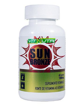 Sun Bronze – Sua fonte de vitamina A e vitamina E – Vitnutri
