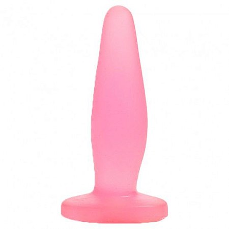 Plug anal 12x3,5cm - rosa - Hotflowers