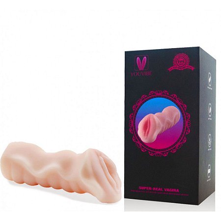 Masturbador Formato Vagina com Lábios Pequenos -
