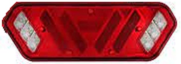 Lanterna traseira de LED pisca sequencial carreta Guerra