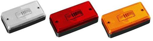 Lanterna lateral refletiva lâmpada 69 carreta Facchini