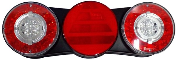 Lanterna traseira de LED bivolt Braspoint IV LG