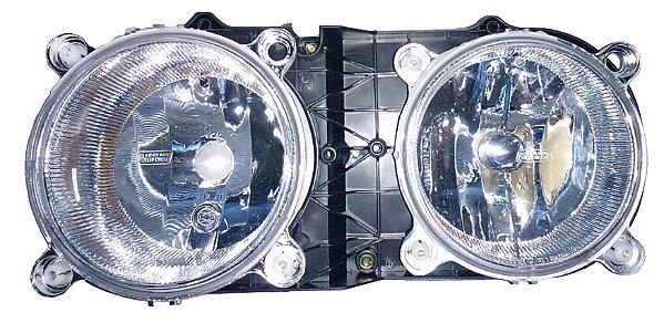 Farol duplo horizontal Ford Cargo 815-816-2622-2628-2632