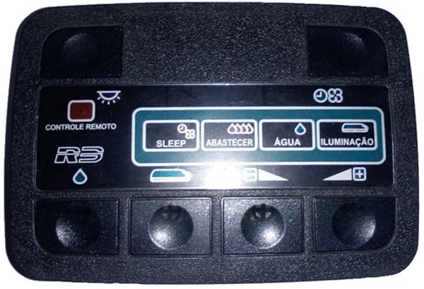 Placa de comando climatizador Resfriar R3 bivolt com luminoso
