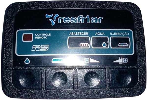 Placa de comando climatizador bivolt externo com luminoso PR Resfriar R5