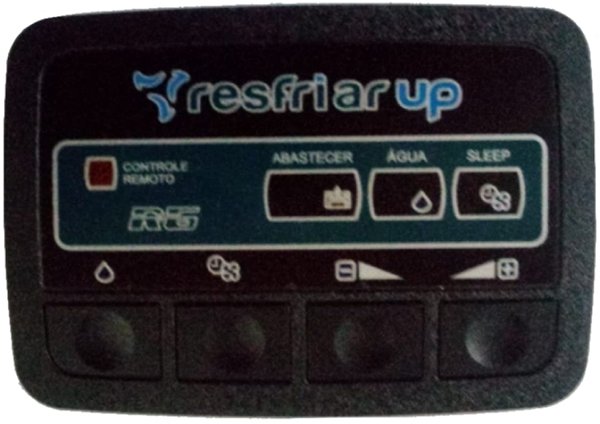 Placa de comando climatizador bivolt universal Resfriar R6