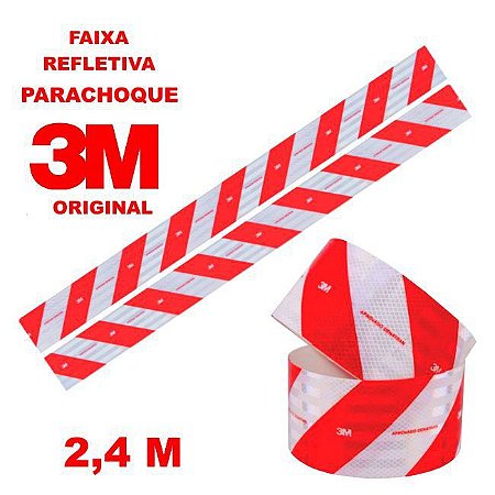 Faixa refletiva adesiva de para-choque 3M