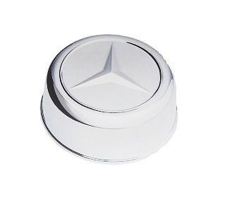 Tampa cubo cromada roda dianteira Mercedes Benz Accelo