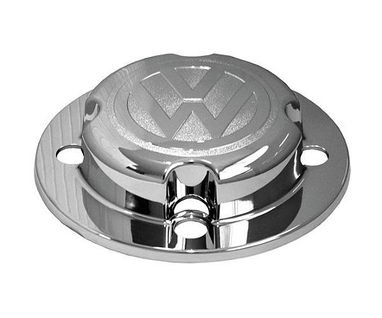 Tampa cubo cromada roda dianteira Volkswagen