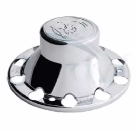 Tampa cubo cromada decorada tração Scania