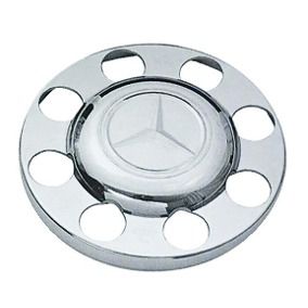 Tampa cubo cromada tração Mercedes Benz antigo