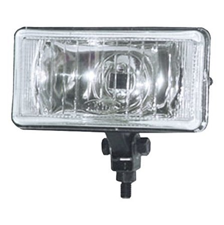 Farol de milha retangular liso