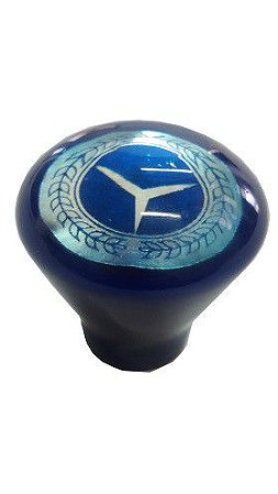 Bola de cambio sem luz com emblema Mercedes Benz
