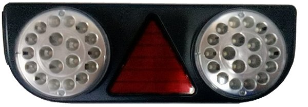 Lanterna traseira de LED cristal braspoint III 24V