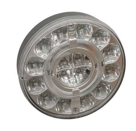 Lanterna traseira com ré de LED cristal Braspoint LG bivolt