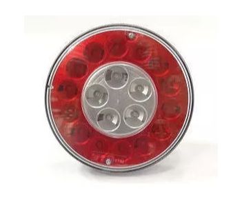 Lanterna de LED vermelha 24V para pisca-freio-farolete