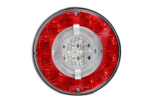 Lanterna traseira de LED vermelha com pisca braspoint LG bivolt