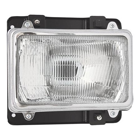 Farol lampada H4 Mercedes Benz cara preta