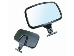 Espelho retrovisor auxiliar frontal Mercedes Benz Atego-Axor 2012 a 2017 cabine baixa