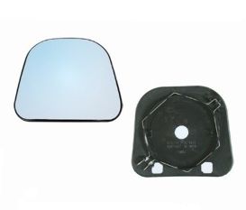 Vidro espelho auxiliar convexo com desembaçador Scania série 4 114-124