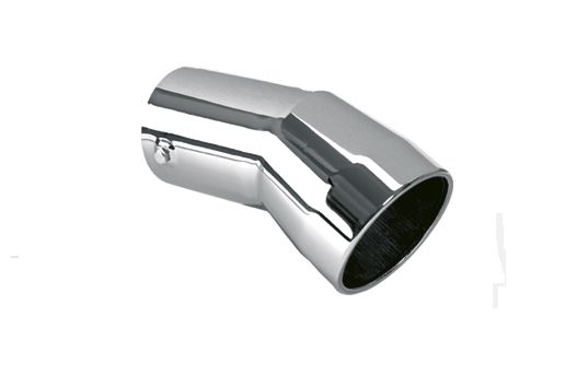 Boca de escape curvo 4''