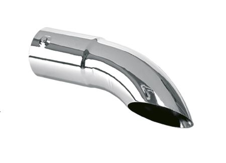 Boca de escape curva longa 2.1/2''