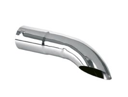 Boca de escape curva longa 4''