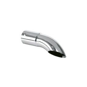 Boca de escape curva 4''