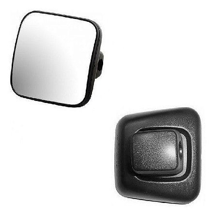 Vidro espelho retrovisor auxiliar com desembaçador esquerdo Mercedes Benz Actros