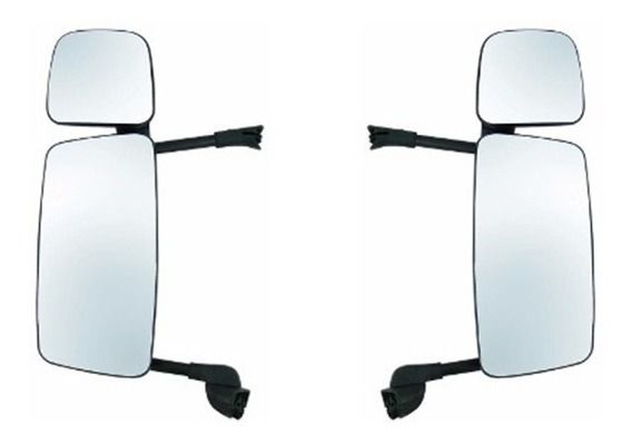 Espelho retrovisor esquerdo com desembaçador Scania série 4 114-124