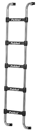 Escada traseira cromada Iveco Stralis Hi-Way