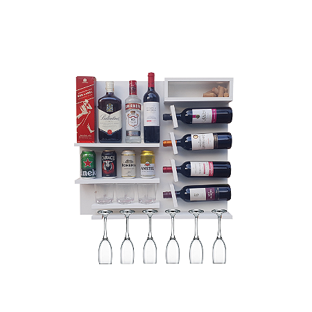 Bar Parede Adega Madeira Barzinho Com Abridor Vinho Sala