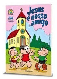 Livro Infantil Jesus é Nosso Amigo. Turma da Monica