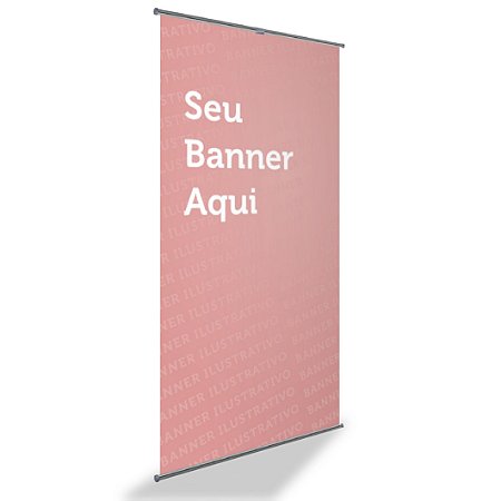 Porta Banner L 1,00 x 2,00m