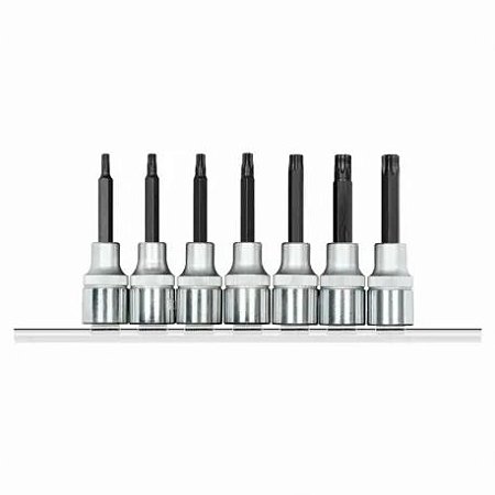 JOGO SOQUETES 1/2 TORX LONGA T20-T55 7pcs Gedore R62458007