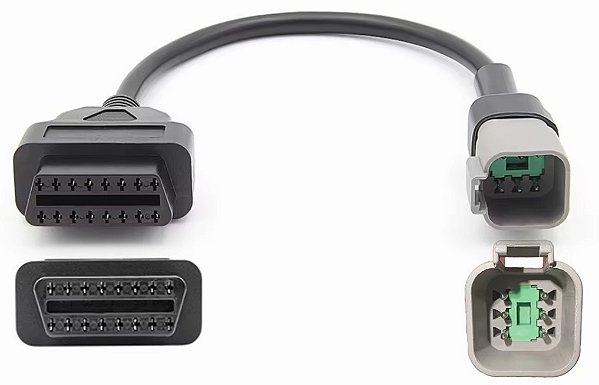Cabo Adaptador Obd2 Para Moto SUZUKI De 6 Pinos