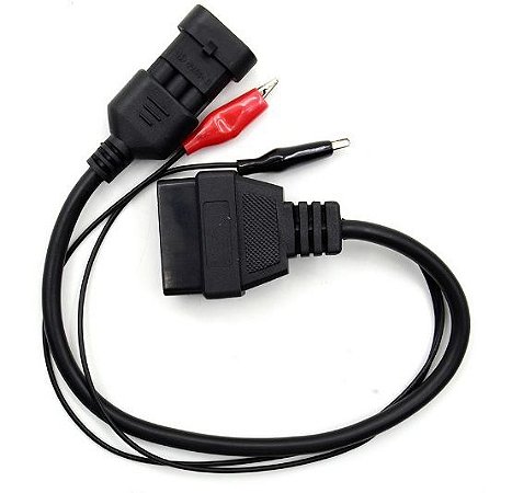 Cabo adaptador FIAT OBD2  3/16 pinos Fiat Alfa Romeo Lancia