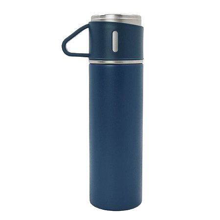 Garrafa Térmica Com Copo Parede Dupla Inox 500ml