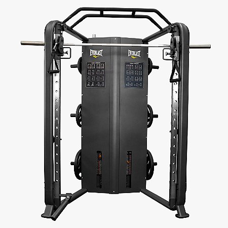 Estação de Musculação Funcional Cross Smith Everlast L101