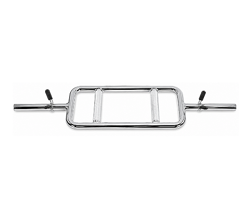 Barra Maciça H Cromada 86,5cm com presilhas