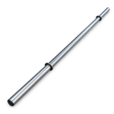 Barra Tubular 1,50m em Aço Carbono com Presilhas