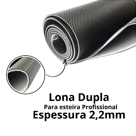 Lona para Esteira Movement LX 160 G4 – 2850 x 450 | Lona Dupla Reforçada