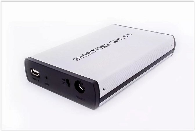 CASE P/ HD 3.5 EXTERNO PC COMPUTADOR SEAGATE SATA USB 2.0/3.0