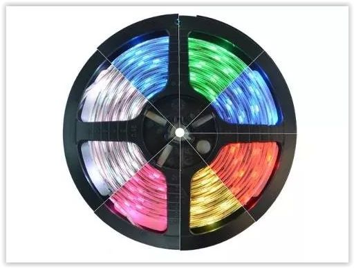 FITA LED RGB 3528 300 LEDS DUPLA FACE 5 METROS COLORIDO+CONTROLE+FONTE