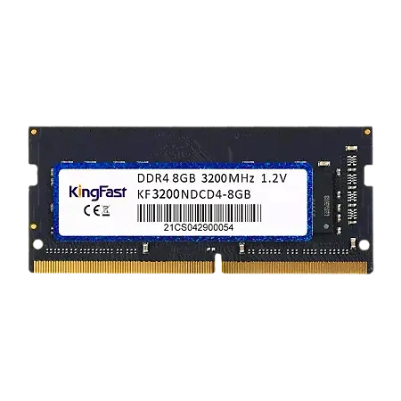 MEMÓRIA NOTE 8GB DDR4 3200 KINGFAST KF3200NDCD4-8GB