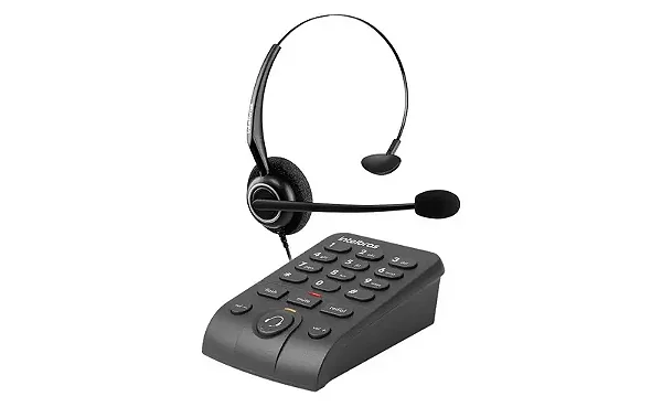 TELEFONE COM FIO HEADSET INTELBRAS HSB 50