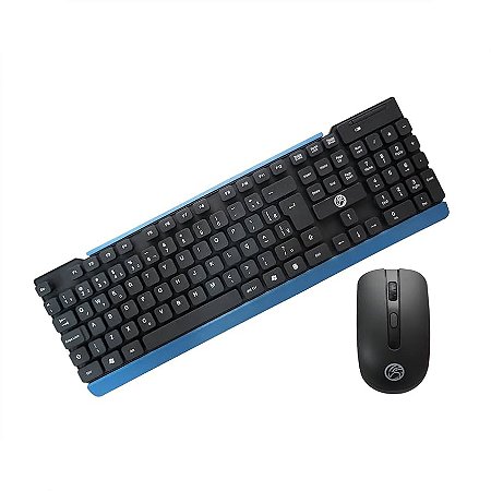KIT SEM FIO TECLADO/MOUSE BRAZILPC BPC-5271/17